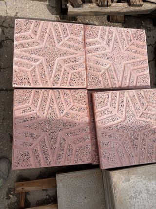 Baldosa de terrazo con diseño 40x40