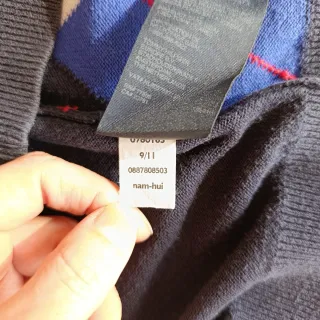 Jersey 100% algodón Tommy Hilfiger Argyle Rombos