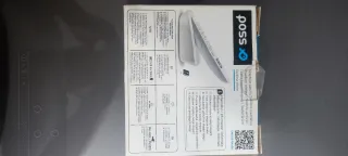 Teléfono fijo inalámbrico blanco nuevo