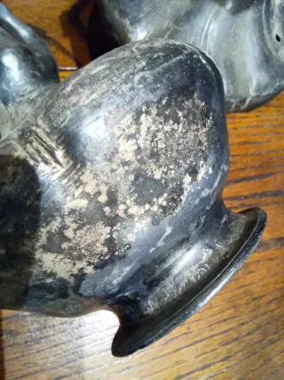 Jarrones Modernistas Estaño París (2 unidades)