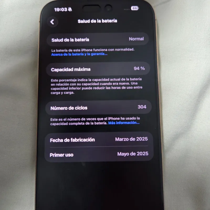 iPhone 16 Pro Max 512GB Dorado. Negociable afbeelding 9
