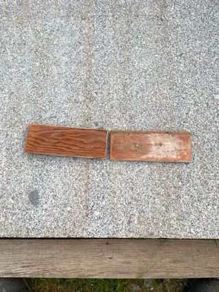 Rodapié de gres imitación madera