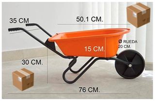 Carretilla infantil de juguete