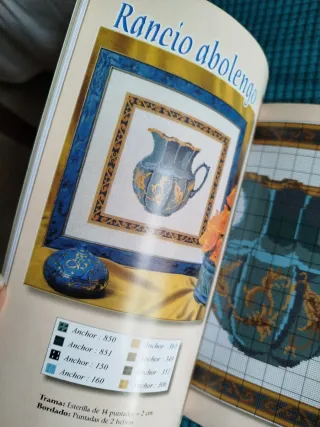 Revista punto de cruz monográfico cuadros