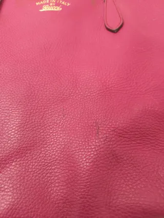 Borsa Tote Gucci Vintage Rosa