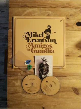 Vinilo Mikel Erentxun Amigos de Guardia