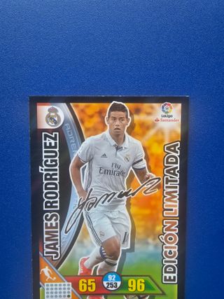 Tarjeta James Rodríguez Edición Limitada 2016-17