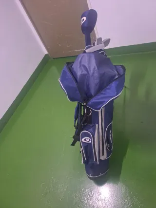 Juego de golf infantil azul