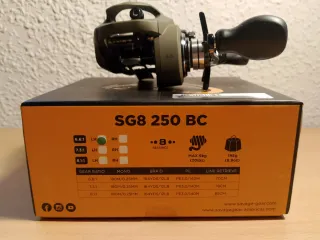 Carrete Casting Savage Gear SG8 250 LH