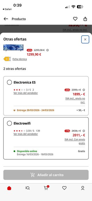 TV Samsung QLED 85 TQ85Q8FAAUXXC Gris