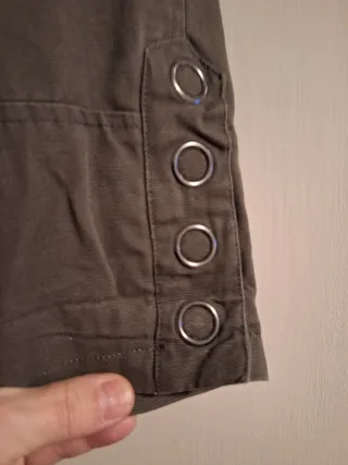 Chaqueta militar verde oliva