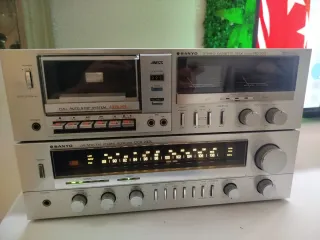Amplificador Sanyo DCX-233L LW/MW/FM stereo