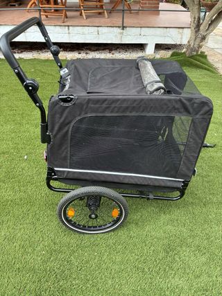 Remolque Bicicleta Perros Multifuncional