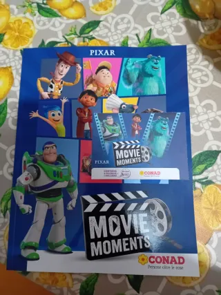 Album Pixar Movie Moments Conad con 1 pacchetto