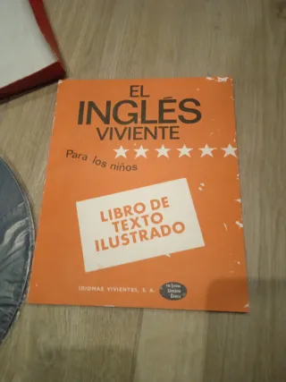 Curso Inglés Viviente Vinilos y Libro