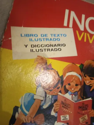 Curso Inglés Viviente Vinilos y Libro