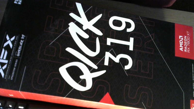 Tarjeta Gráfica XFX RX 7800 XT Quicksilver 319