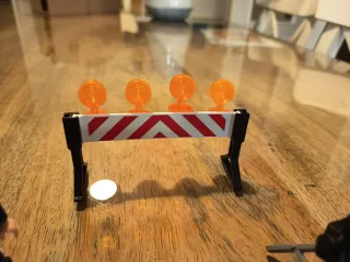 Playmobil control de policía con barrera