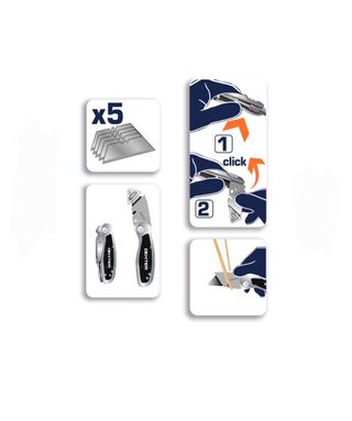 7 Taglierini Dexter Richiudibili