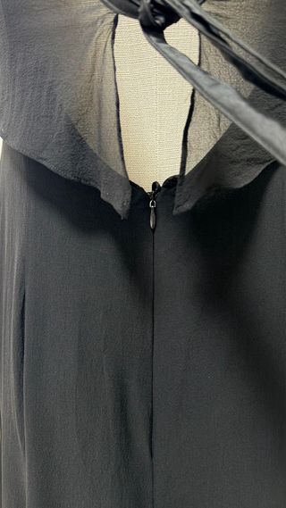 Vestido Negro Seda Purificación García