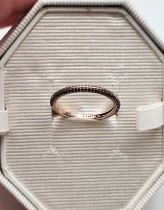 Anillo Pandora rosado