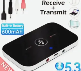 Transmisor Receptor Audio Bluetooth 5.3 B6 -600mAh