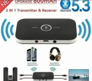 Transmisor Receptor Audio Bluetooth 5.3 B6 -600mAh