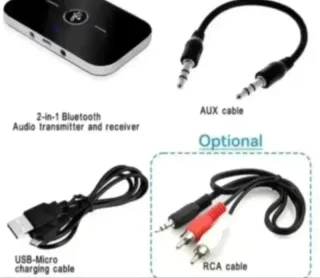 Transmisor Receptor Audio Bluetooth 5.3 B6 -600mAh