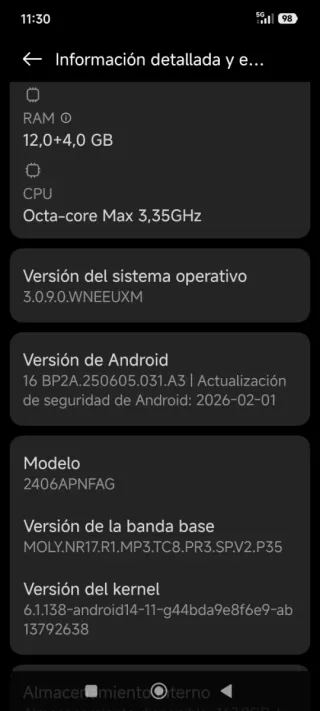 Xiaomi 14T 256GB Verde