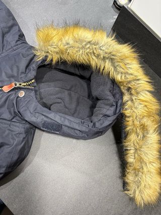 Anorak Geographical Norway Azul Marino Talla 14