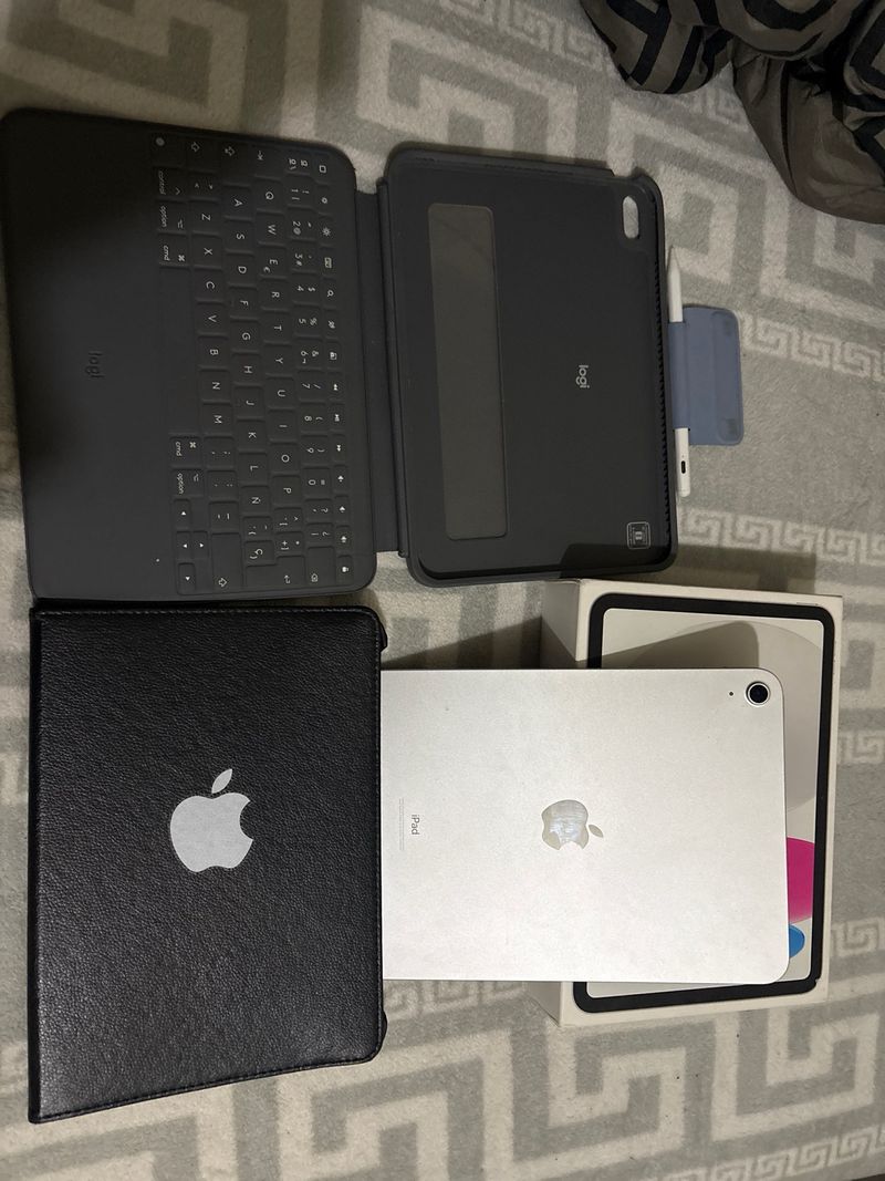 iPad 10ª Gen 64GB Gris afbeelding 4