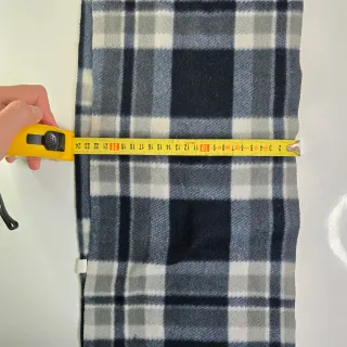 Bufanda de algodón a cuadros