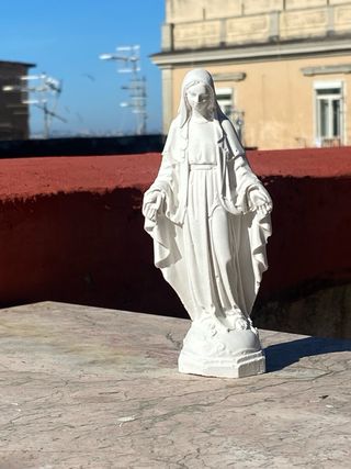 Statuetta Madonna in gesso