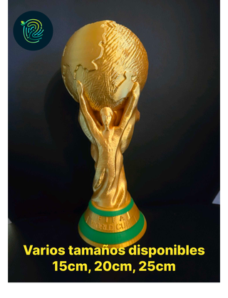 Réplica Copa del Mundo 3D
