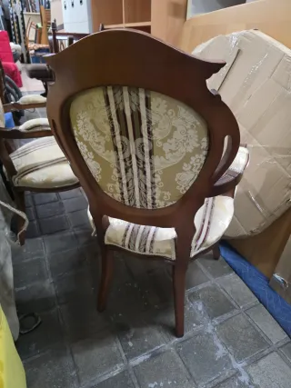 Pareja de sillones vintage madera