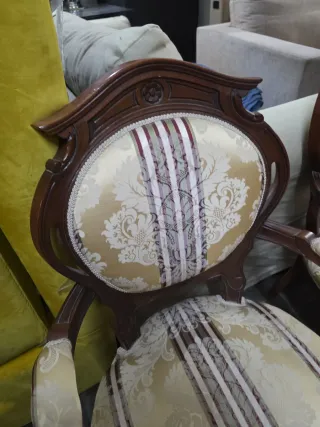 Pareja de sillones vintage madera