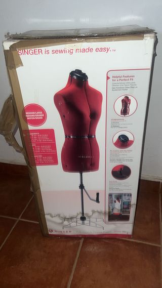 Maniquí Costura Singer Ajustable Talla S