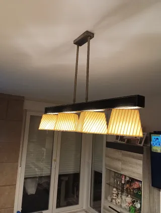 Lámpara de techo extensible 4 luces