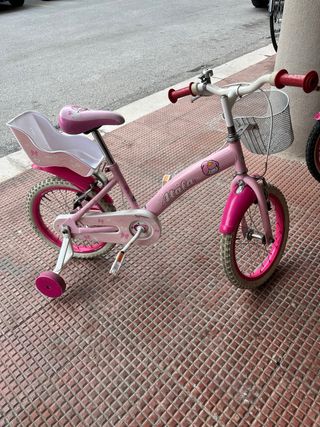 Bicicletta Atala bimba con rotelle