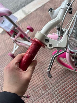 Bicicletta Atala bimba con rotelle