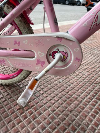 Bicicletta Atala bimba con rotelle
