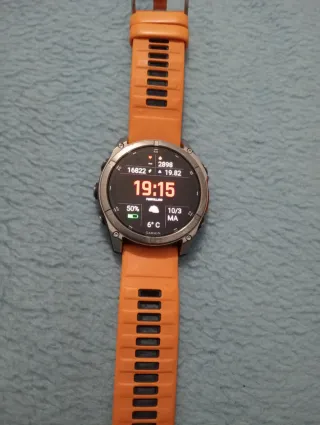 Reloj Garmin Fénix 8 51mm Zafiro Naranja