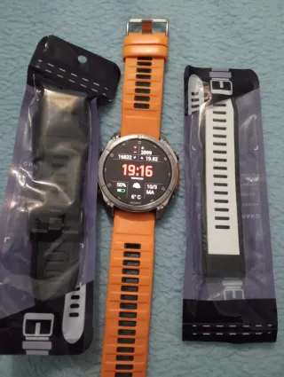 Reloj Garmin Fénix 8 51mm Zafiro Naranja
