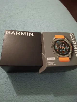 Reloj Garmin Fénix 8 51mm Zafiro Naranja