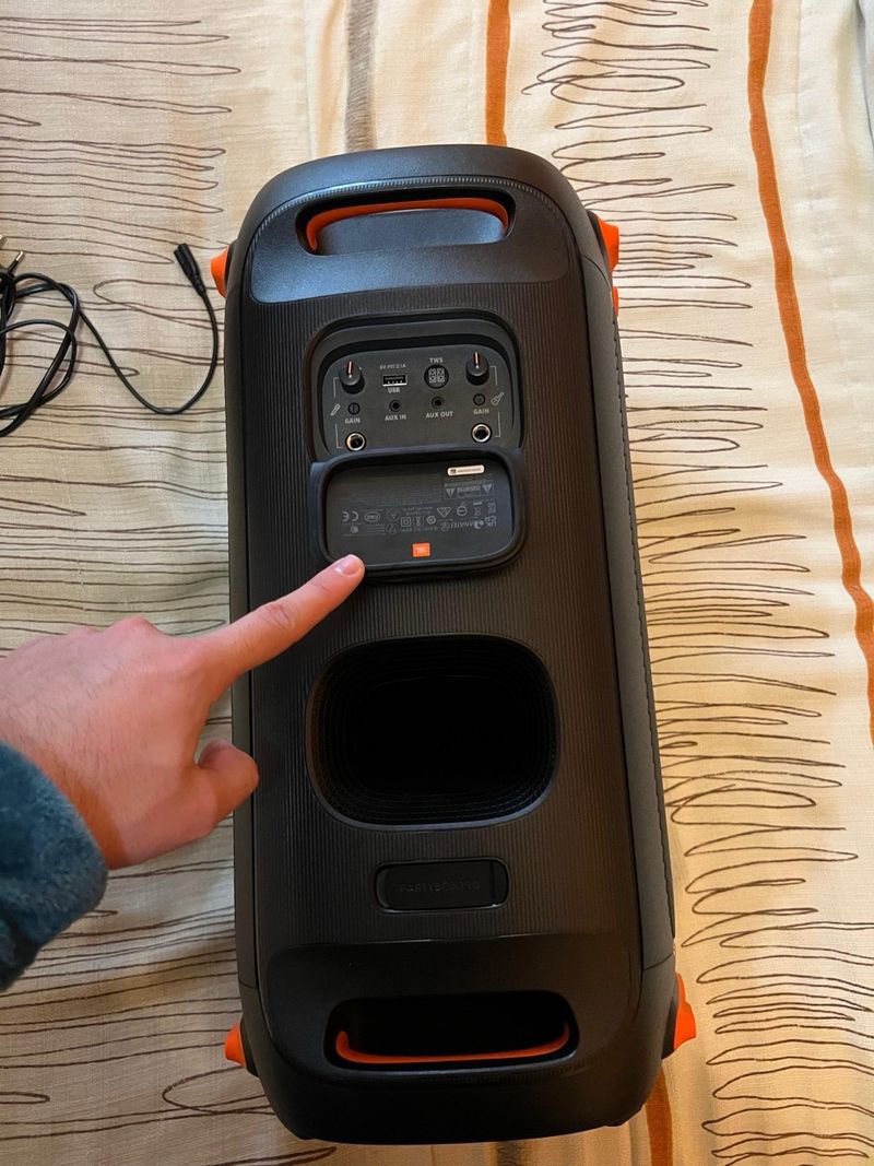 Altavoz Portátil JBL PartyBox 110 afbeelding 5