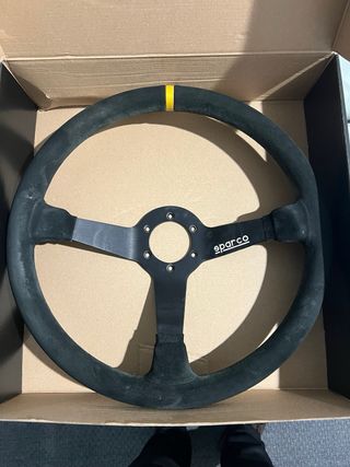 Volante Sparco Piel Vuelta Competición