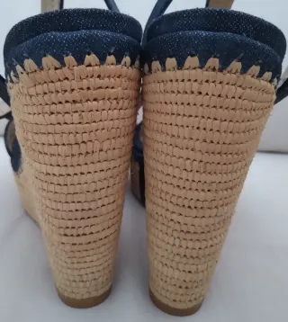 Talla 39 Diseñador STUART WEITZMAN Sandalias Cuña