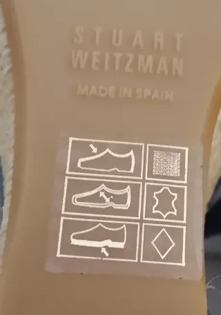 Talla 39 Diseñador STUART WEITZMAN Sandalias Cuña