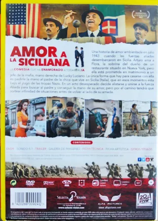 Amor a la Siciliana DVD