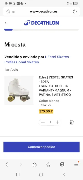 Pattini da Gara Esordio Edea